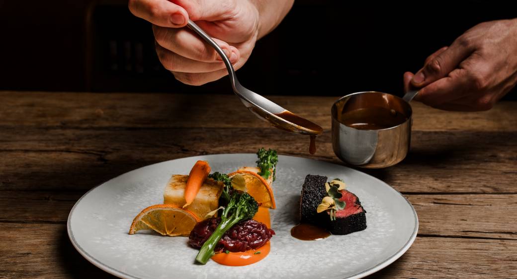 Three-toque cuisine at the Hotel Kaiserhof in Ellmau