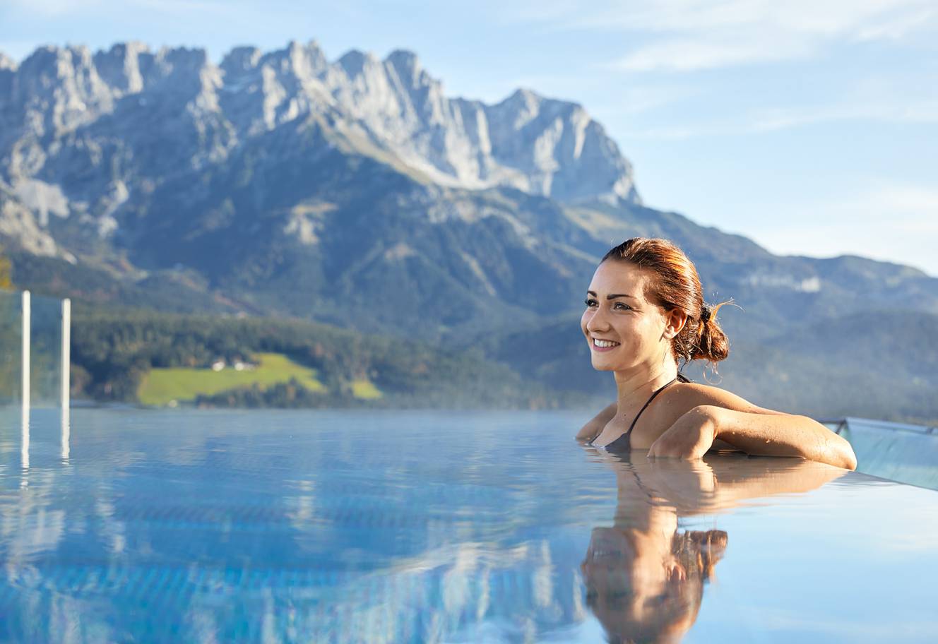 One of the best wellness hotels: We received an award for our wellness offering - Kaiserhof Ellmau