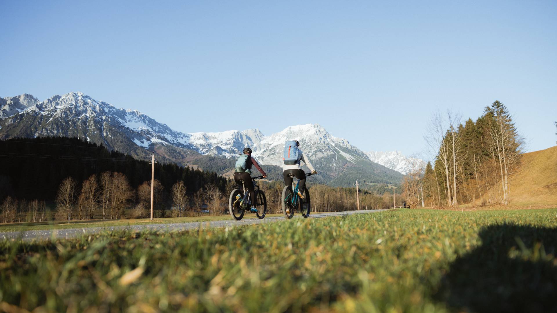 Biketouren im Frühling in der Region Wilder Kaiser