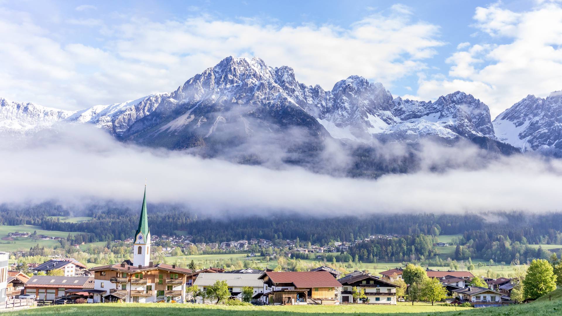 Frühling in der Region Wilder Kaiser