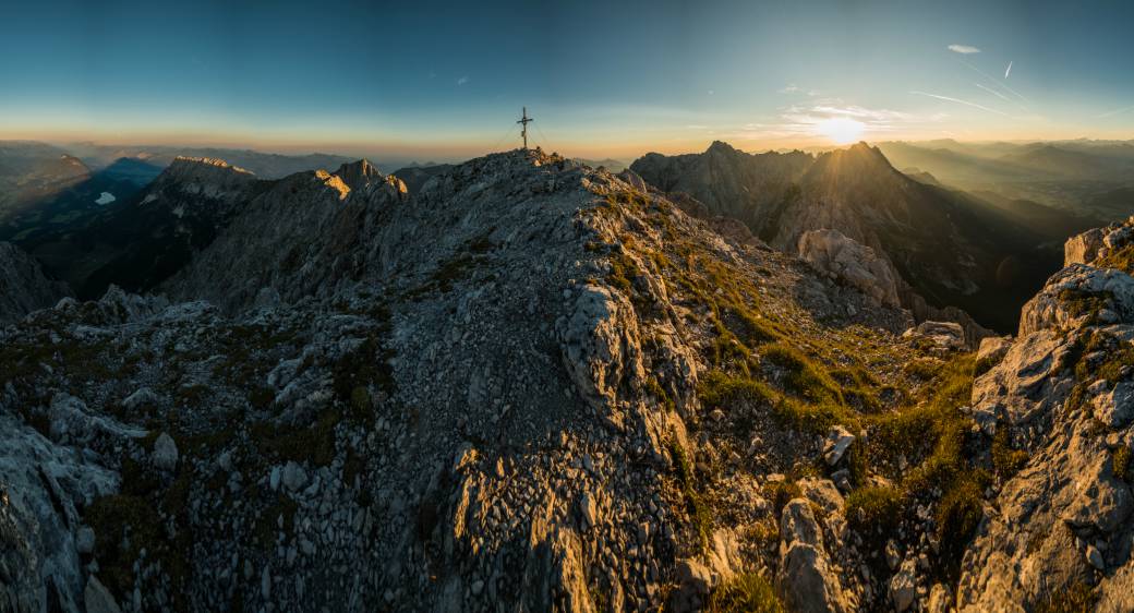 Sonnenaufgang über dem Wilden Kaiser