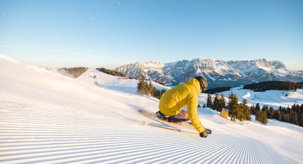 Skifahren in Ellmau am Wilden Kaiser in Tirol