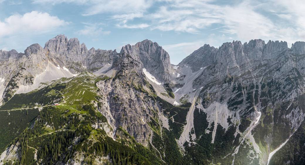 Opravdová majestátnost "Wilder Kaiser"