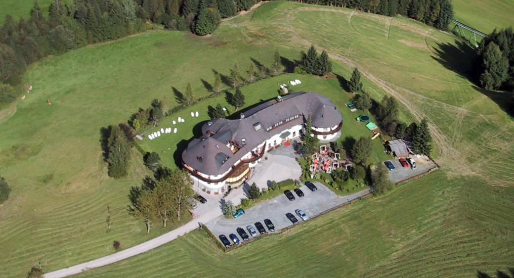 The Kaiserhof from above in 1997