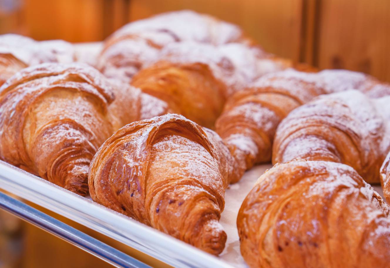 Frische Croissants