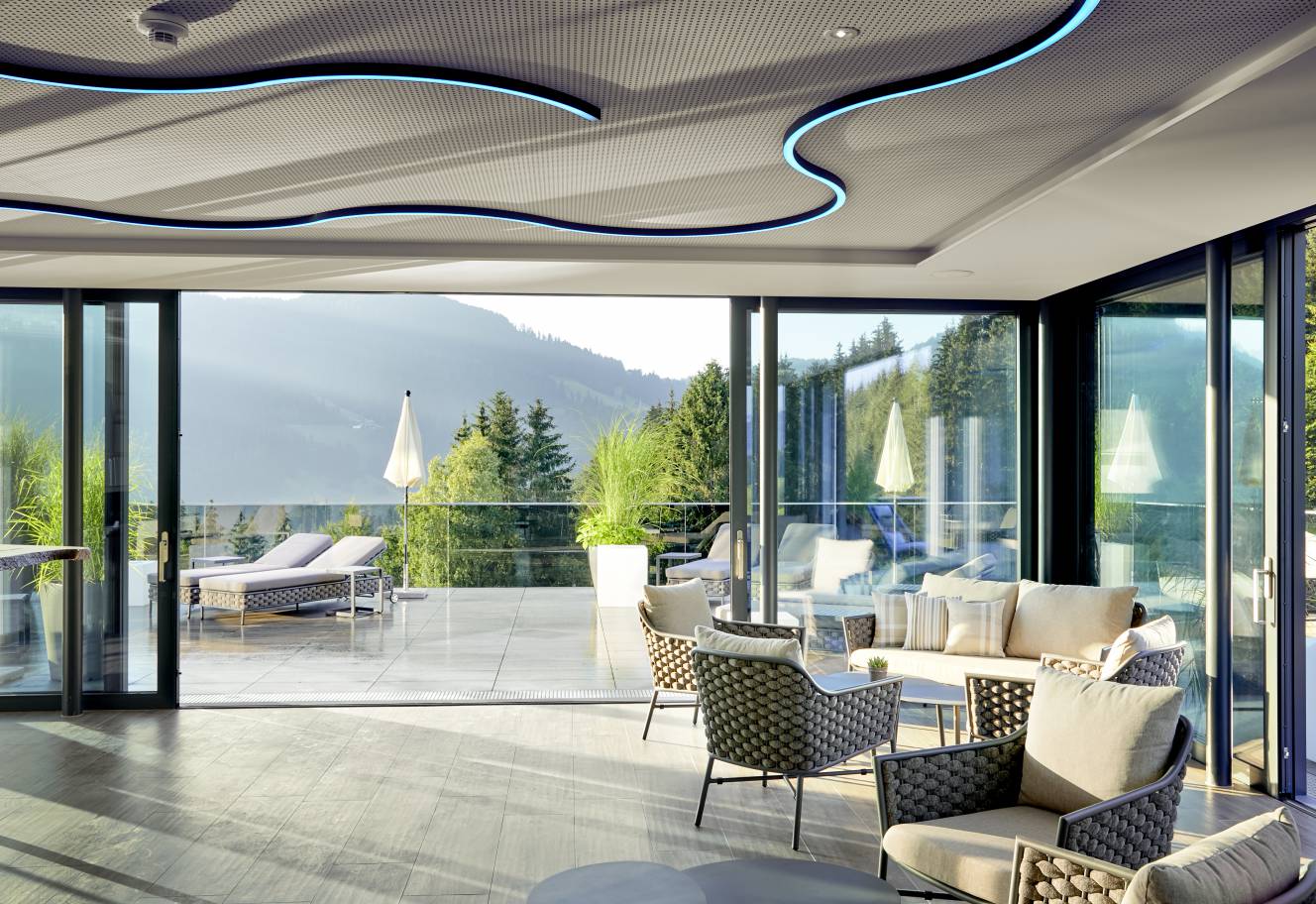 Sky Lounge Wellnessbereich 