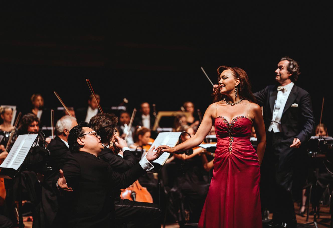 Orchester im Festspielhaus