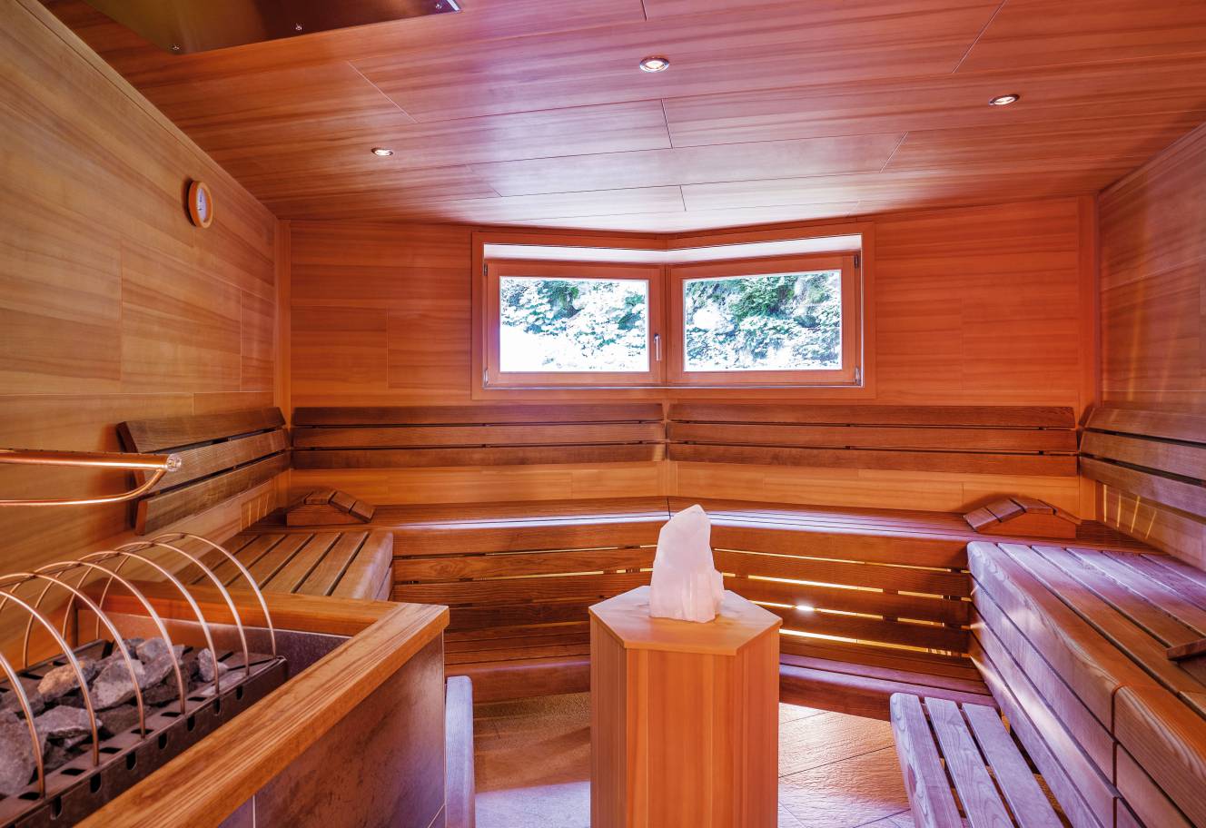 Biosoft Sauna im Wellnessbereich