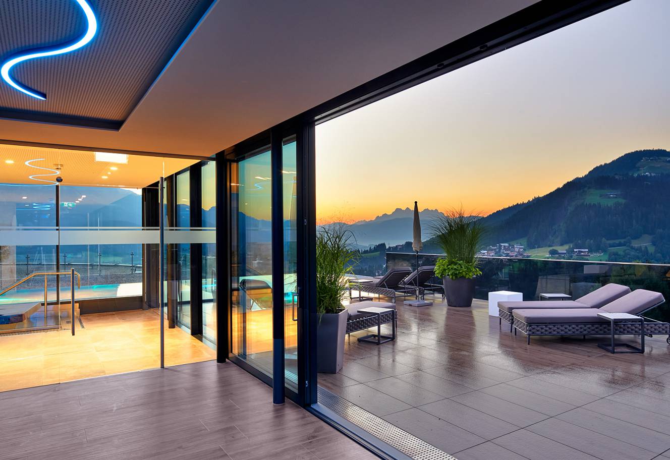 Skylounge v Kaiserhofu