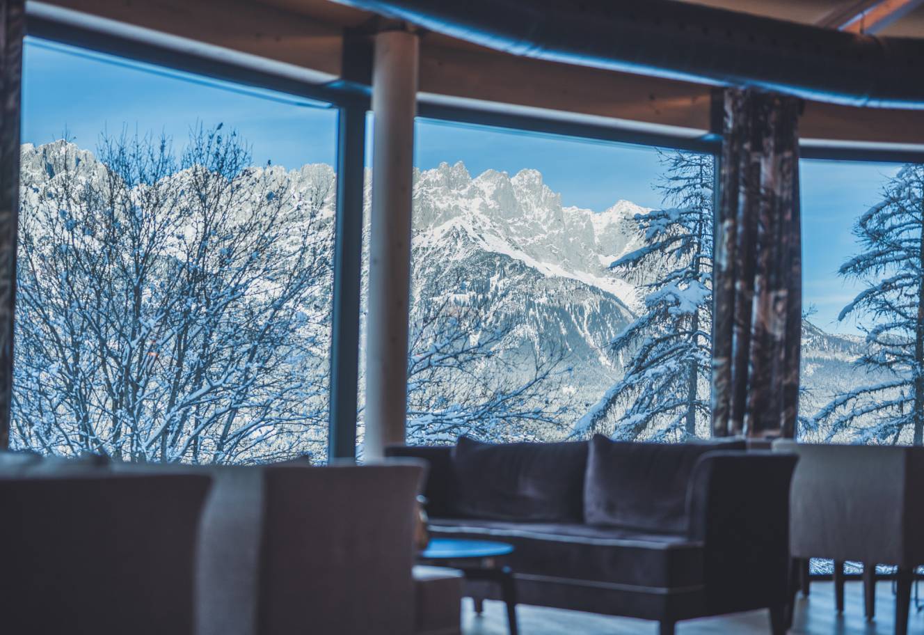 Skybar with a view at the Kaiserhof