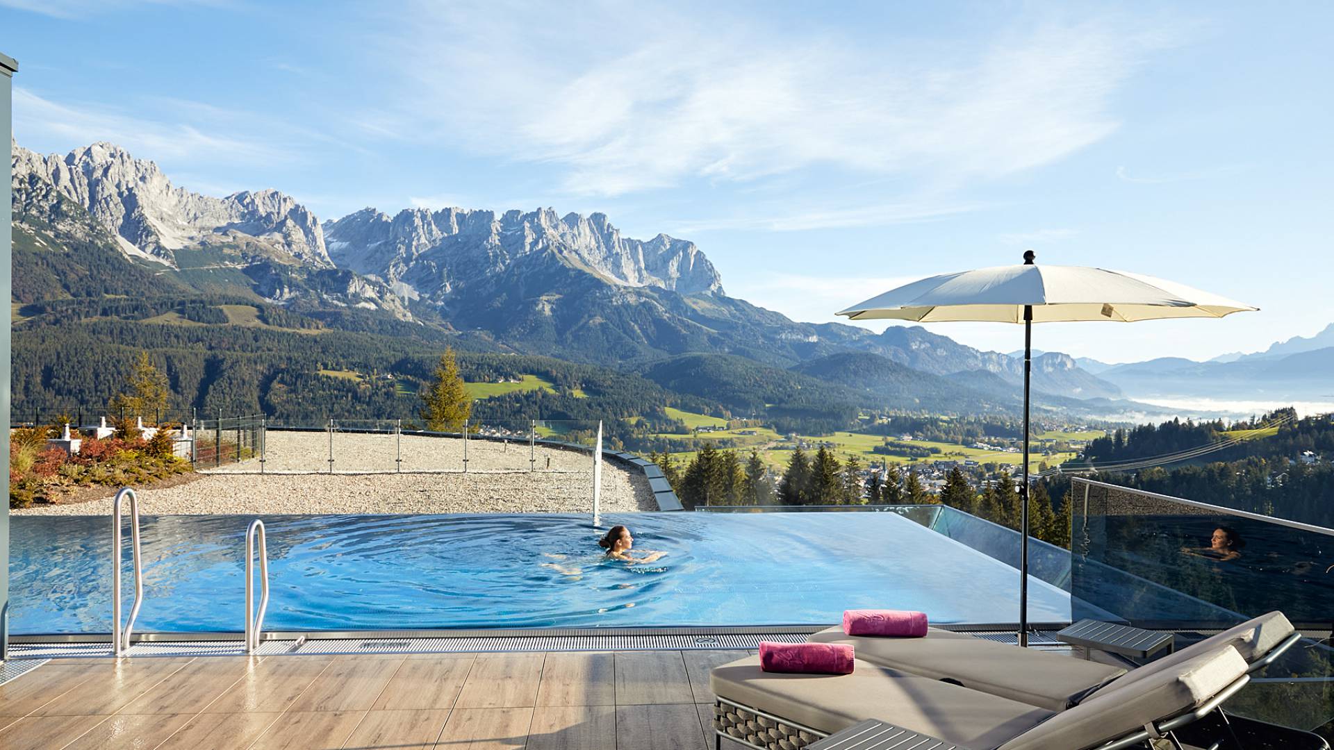 Unlimited Mountain Pool v wellness oblasti