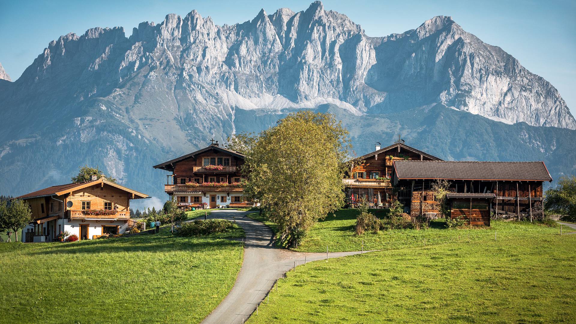 Bauernhof am Wilden Kaiser