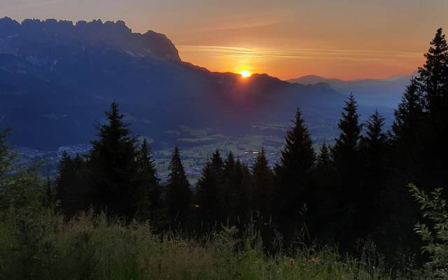 Sonnenaufgang über Ellmau