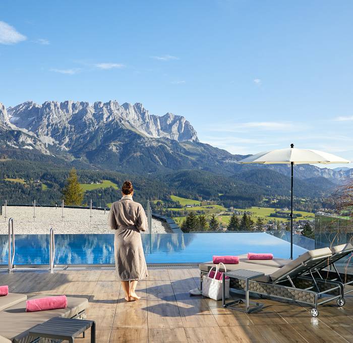 Wellness: Relaxation with a view - Kaiserhof Ellmau