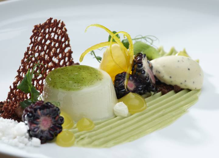 frisches Dessert im Kaiserhof