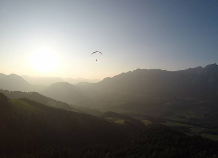 Paragleiten am Wilden Kaiser