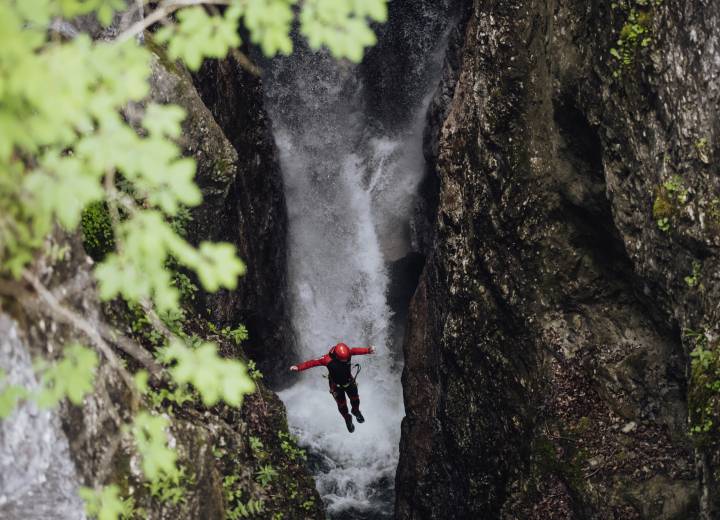 Canyoning in der Region Wilder Kaiser