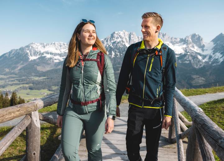 Wanderungen im Frühling in der Region Wilder Kaiser