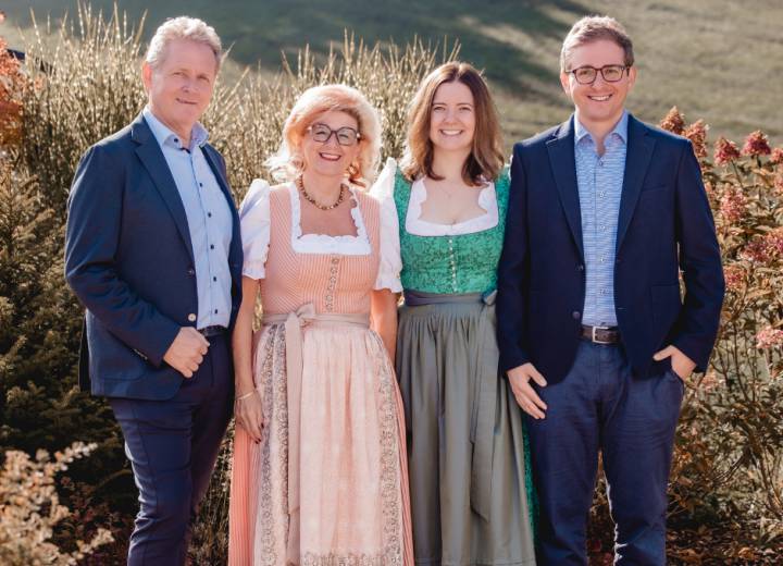 Familie Lampert im Hotel Kaiserhof in Ellmau